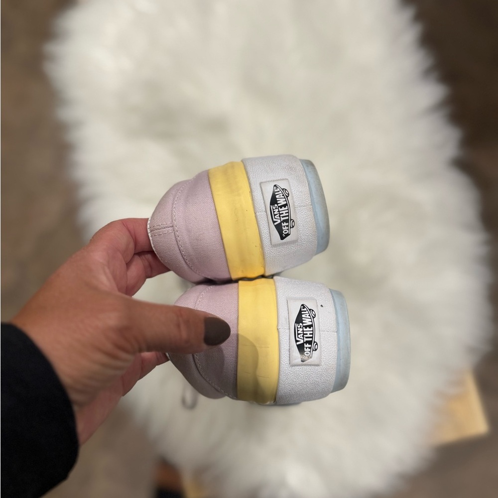 Vans platform laced Women's Pastel Sneakers - Picture 4 of 10